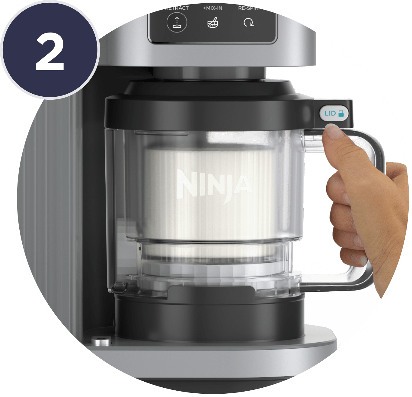 Récipients Compatibles Avec Le Ninja Swirl CREAMi : Lot De 2 Pots Pour Le Ninja Creami NC701 Et Nc700 Sans Bpa Compatibles Lave Vaisselle 91965330